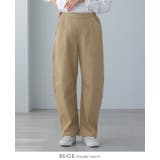 ゆるっとキレイな旬シルエット。ストレッチツイルカーブパンツ バレル ワイド | HAPPY急便 by VERITA.JP | 詳細画像14