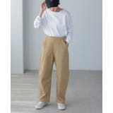 ゆるっとキレイな旬シルエット。ストレッチツイルカーブパンツ バレル ワイド | HAPPY急便 by VERITA.JP | 詳細画像16