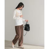 楽なのにのにキレイ見え！毎日穿けるヘビロテパンツ登場！ストレッチジョーゼットタッ… | HAPPY急便 by VERITA.JP | 詳細画像10 