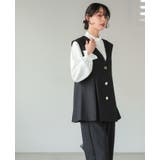 すぐに使えるハレの日2点セット。ゴールドボタンベスト＆コクーンパンツセットアップ… | HAPPY急便 by VERITA.JP | 詳細画像11 