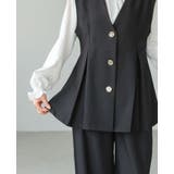 すぐに使えるハレの日2点セット。ゴールドボタンベスト＆コクーンパンツセットアップ… | HAPPY急便 by VERITA.JP | 詳細画像12 