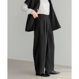 すぐに使えるハレの日セットアップ。ワンボタンジレ バレルレッグパンツセットアップ… | HAPPY急便 by VERITA.JP | 詳細画像15 