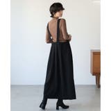 重ねるだけで可愛さ完成。梨地タックジャンパースカート ジャンスカ ワンピース | HAPPY急便 by VERITA.JP | 詳細画像17 