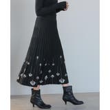 足元に花が咲く予感。ニットプリーツスカート スカート プリーツ | HAPPY急便 by VERITA.JP | 詳細画像16 