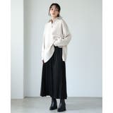 動くたびに揺れる美シルエット。マシュマロスエードランダムプリーツスカート スカー… | HAPPY急便 by VERITA.JP | 詳細画像13 