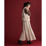 動くたびに揺れる美シルエット。マシュマロスエードランダムプリーツスカート スカー… | HAPPY急便 by VERITA.JP | 詳細画像6 