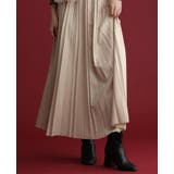 動くたびに揺れる美シルエット。マシュマロスエードランダムプリーツスカート スカー… | HAPPY急便 by VERITA.JP | 詳細画像7 