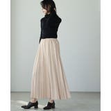 動くたびに揺れる美シルエット。マシュマロスエードランダムプリーツスカート スカー… | HAPPY急便 by VERITA.JP | 詳細画像9 