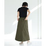 ファスナーでカタチが変わる。前ZIPカーゴロングスカート スカート | HAPPY急便 by VERITA.JP | 詳細画像9