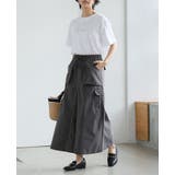 ファスナーでカタチが変わる。前ZIPカーゴロングスカート スカート | HAPPY急便 by VERITA.JP | 詳細画像13