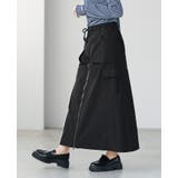 ファスナーでカタチが変わる。前ZIPカーゴロングスカート スカート | HAPPY急便 by VERITA.JP | 詳細画像17