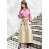 旬のスタイルが叶う。トレンチコート風 ロングスカート トレンチ | HAPPY急便 by VERITA.JP | 詳細画像18