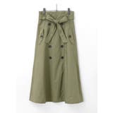 旬のスタイルが叶う。トレンチコート風 ロングスカート トレンチ | HAPPY急便 by VERITA.JP | 詳細画像5