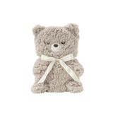 【クマ】 | この可愛さと肌触り、誰もが虜になる。モコモコくるくるアニマルひざ掛け。 ひざ掛け | HAPPY急便 by VERITA.JP