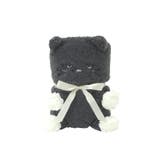 【クロネコ】496-0126 | この可愛さと肌触り、誰もが虜になる。モコモコくるくるアニマルひざ掛け。 ひざ掛け | HAPPY急便 by VERITA.JP