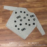 存在感のあるプリントで、個性が輝く!ボタンドット柄 長袖ドルマンTシャツ トップス | HAPPY急便 by VERITA.JP | 詳細画像16