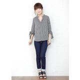 旬度満点!爽やかで知的な女っぽさを。袖リボン スキッパーブラウス ブラウス | HAPPY急便 by VERITA.JP | 詳細画像9