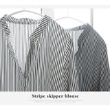 旬度満点!爽やかで知的な女っぽさを。袖リボン スキッパーブラウス ブラウス | HAPPY急便 by VERITA.JP | 詳細画像21