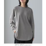 長く着れるシンプルデザイン。綿100%ラウンド裾ロングTシャツ tシャツ 綿 | HAPPY急便 by VERITA.JP | 詳細画像4