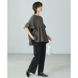 程よい甘さの大人トップス。綿100％フリル切替カットソー カットソー tシャツ | HAPPY急便 by VERITA.JP | 詳細画像17 