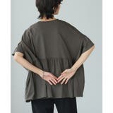 程よい甘さの大人トップス。綿100％フリル切替カットソー カットソー tシャツ | HAPPY急便 by VERITA.JP | 詳細画像19 