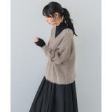 後姿で魅せる愛されニット。後ろリボンシャギーニット ニット セーター | HAPPY急便 by VERITA.JP | 詳細画像10 