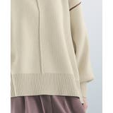 立体的なゆったりシルエット。ダンボールニット配色コクーントップス ニット セータ… | HAPPY急便 by VERITA.JP | 詳細画像7 