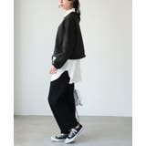 スタイルアップする、あったかアイテム。裾ドロスト裏起毛ショートトップス 裏起毛 | HAPPY急便 by VERITA.JP | 詳細画像10 