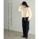 スタイルアップする、あったかアイテム。裾ドロスト裏起毛ショートトップス 裏起毛 | HAPPY急便 by VERITA.JP | 詳細画像3 