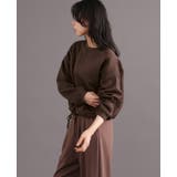 スタイルアップする、あったかアイテム。裾ドロスト裏起毛ショートトップス 裏起毛 | HAPPY急便 by VERITA.JP | 詳細画像6 