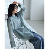 纏うだけで洗練される大人アイテム。ストライプチュールシアーブラウス シャツ 春ブ… | HAPPY急便 by VERITA.JP | 詳細画像6 