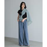 纏うだけで洗練される大人アイテム。ストライプチュールシアーブラウス シャツ 春ブ… | HAPPY急便 by VERITA.JP | 詳細画像8 