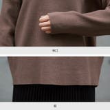 シンプルな中にデザインを1つ。ミラノリブ肩あきニット ニット セーター | HAPPY急便 by VERITA.JP | 詳細画像22 