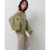 拘りのゆるシルエット。ボリューム袖ニット ニット セーター | HAPPY急便 by VERITA.JP | 詳細画像19