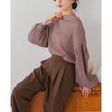 立体感で魅せる大人のプリーツ。ランダムプリーツボトルネックトップス ブラウス ト… | HAPPY急便 by VERITA.JP | 詳細画像5 