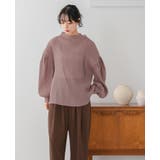 立体感で魅せる大人のプリーツ。ランダムプリーツボトルネックトップス ブラウス ト… | HAPPY急便 by VERITA.JP | 詳細画像7 