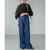 立体感で魅せる大人のプリーツ。ランダムプリーツボトルネックトップス ブラウス ト… | HAPPY急便 by VERITA.JP | 詳細画像9 