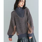 旬のあったかニット。配色ハーフジップニット ニット セーター | HAPPY急便 by VERITA.JP | 詳細画像10 