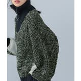 旬のあったかニット。配色ハーフジップニット ニット セーター | HAPPY急便 by VERITA.JP | 詳細画像16 