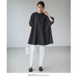 軽やかに咲く花に包まれて。フレアシルエットチュニック トップス チュニック | HAPPY急便 by VERITA.JP | 詳細画像4 