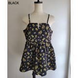 大人の華やかプリント。フラワープリントミモザ柄キャミソール キャミ トップス | HAPPY急便 by VERITA.JP | 詳細画像13