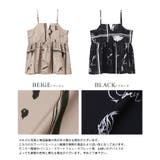 日常にアートを感じる。英字プリントキャミソール キャミ ベスト | HAPPY急便 by VERITA.JP | 詳細画像3 