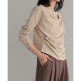 計算されたドレープで華やかに。ドレープカットソー ロンT カットソー | HAPPY急便 by VERITA.JP | 詳細画像10 