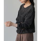 くしゅっとさせて美シルエット。シャーリングトップス カットソー ロンT | HAPPY急便 by VERITA.JP | 詳細画像6 