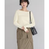 いつもの日常に、ちょっとの抜け感。ボートネックトップス カットソー ロンT | HAPPY急便 by VERITA.JP | 詳細画像17 