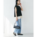 ひんやり快適。接触冷感ジョーゼット配色肩タックトップス ブラウス UVカット | HAPPY急便 by VERITA.JP | 詳細画像15