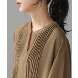 ラクにキレイめコーデを作る。梨地ピンタックブラウス ブラウス プルオーバー | HAPPY急便 by VERITA.JP | 詳細画像12 