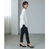 大人の抜け感。梨地スキッパーブラウス ブラウス シャツ | HAPPY急便 by VERITA.JP | 詳細画像13 