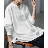 大人の抜け感。梨地スキッパーブラウス ブラウス シャツ | HAPPY急便 by VERITA.JP | 詳細画像14 