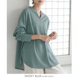 大人の抜け感。梨地スキッパーブラウス ブラウス シャツ | HAPPY急便 by VERITA.JP | 詳細画像6 